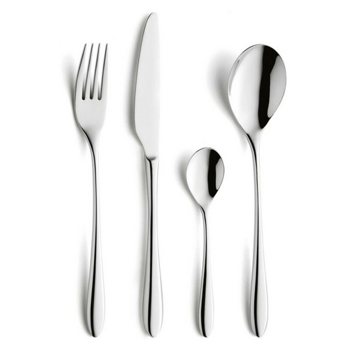 Cuillère À Dessert Amefa Cuba (12 Pcs) Acier Inoxydable