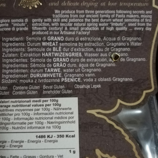 'e Spaghetti - Pâtes De Gragnano Igp 500 Gr X 16 LA FABBRICA DELLA PASTA DI GRAGNANO