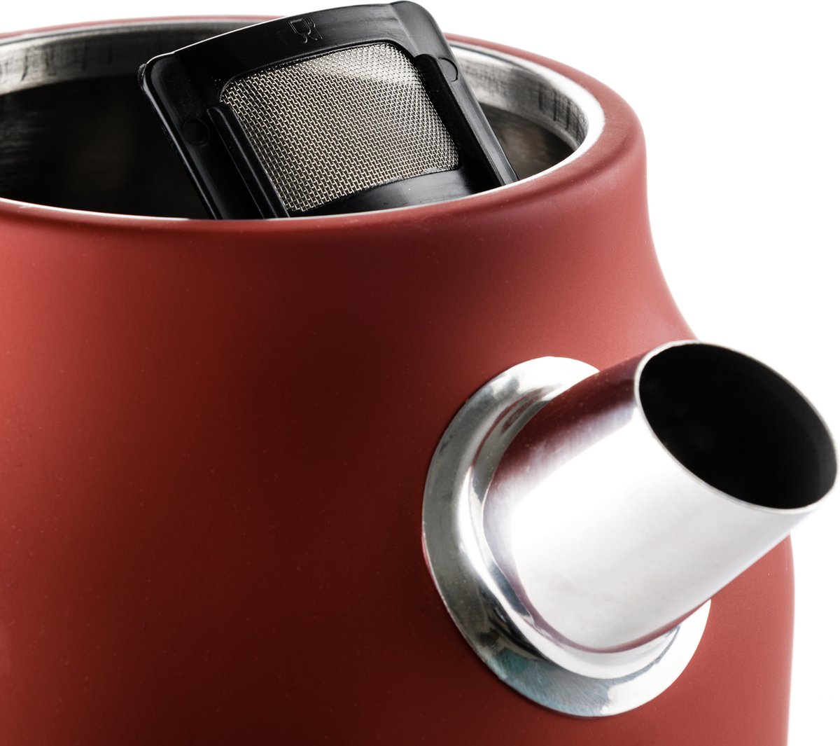 Westinghouse - Retro -  Grille Pain 4 Fentes  + Bouilloire 1,7 L - Mixeur Plongeant - Rouge