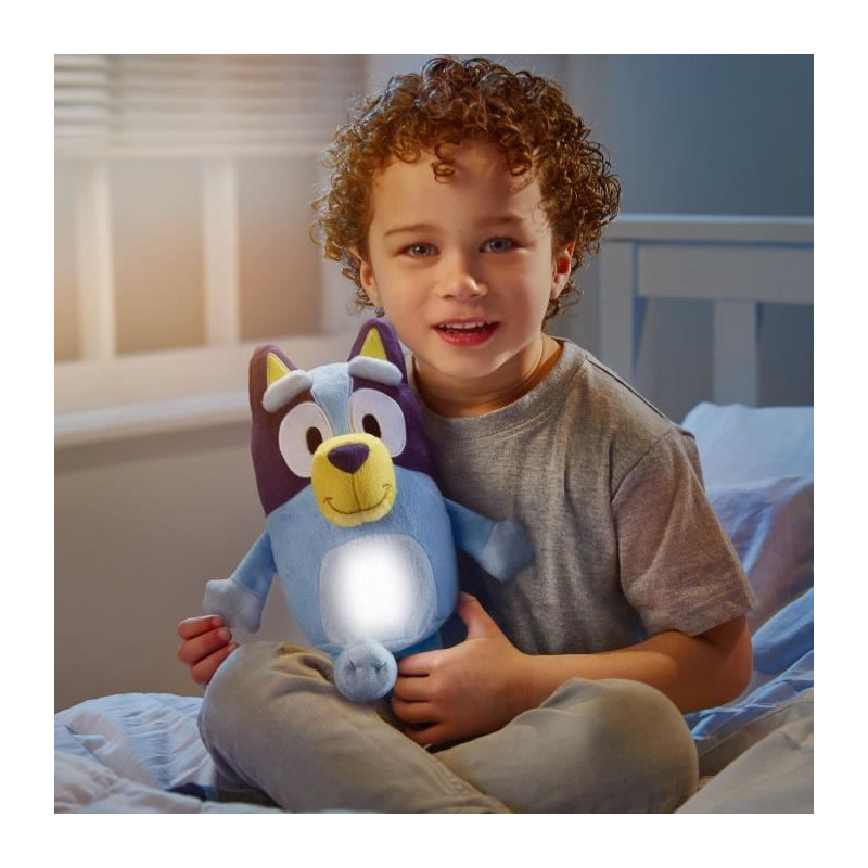 Ami Lumineux Pour La Nuit Bluey - Peluche Veilleuse Goglow