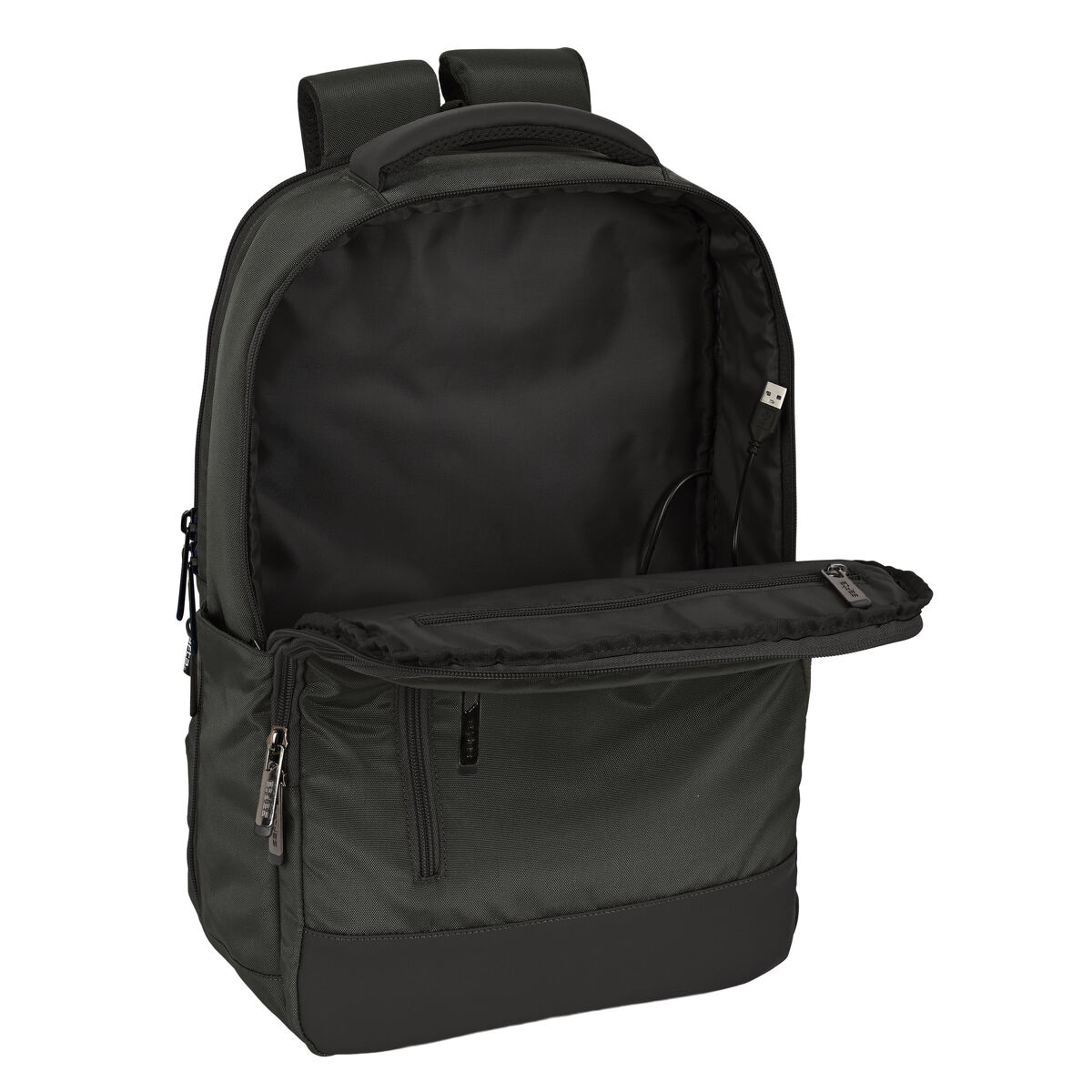 Sac À Dos Pour Portable Et Tablette Avec Sortie Usb Safta Business Gris (29 X 44 X 15 Cm)