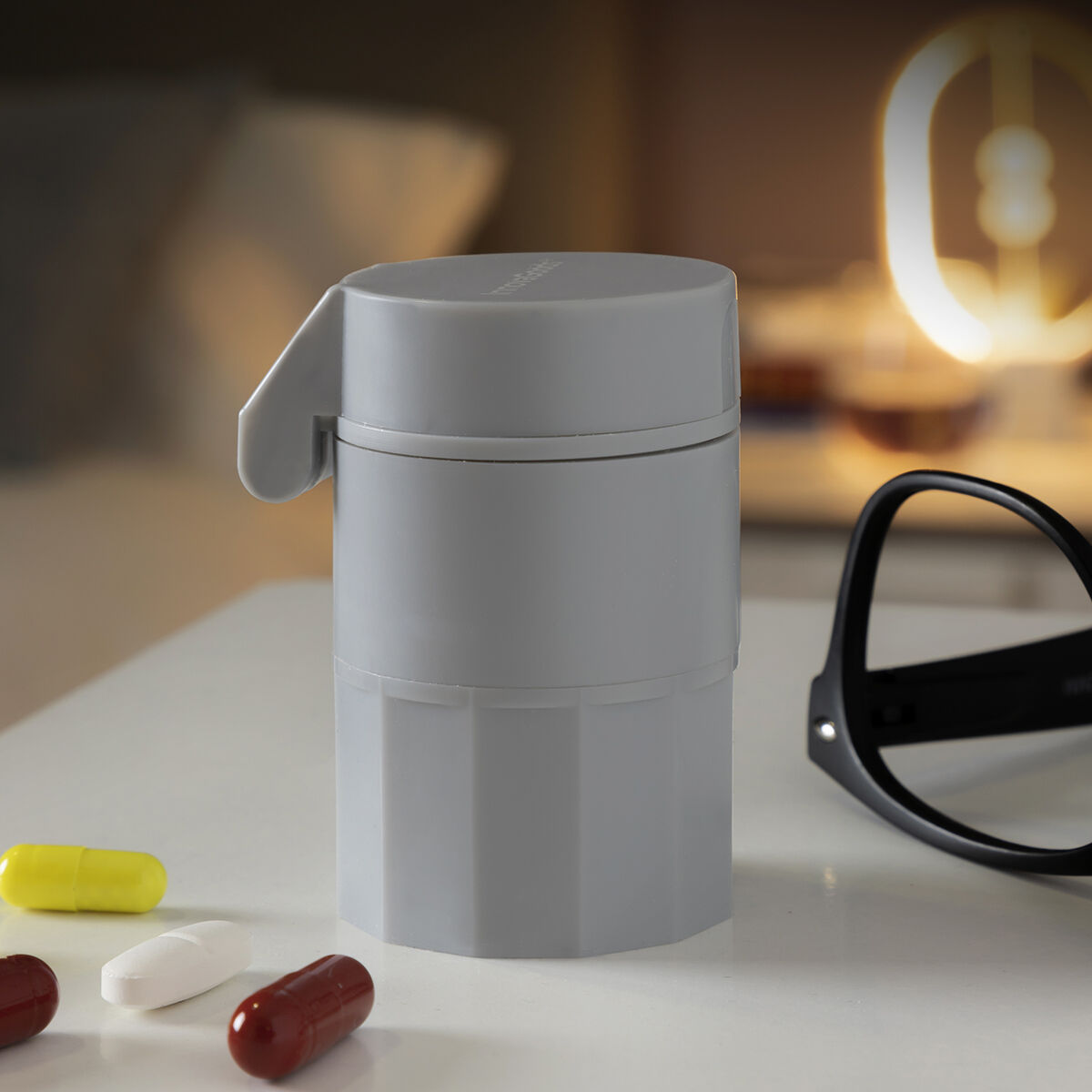 Boite À Pilule Pour Couper Et Broyer Les Médicaments 5 En 1 Fivlok Innovagoods