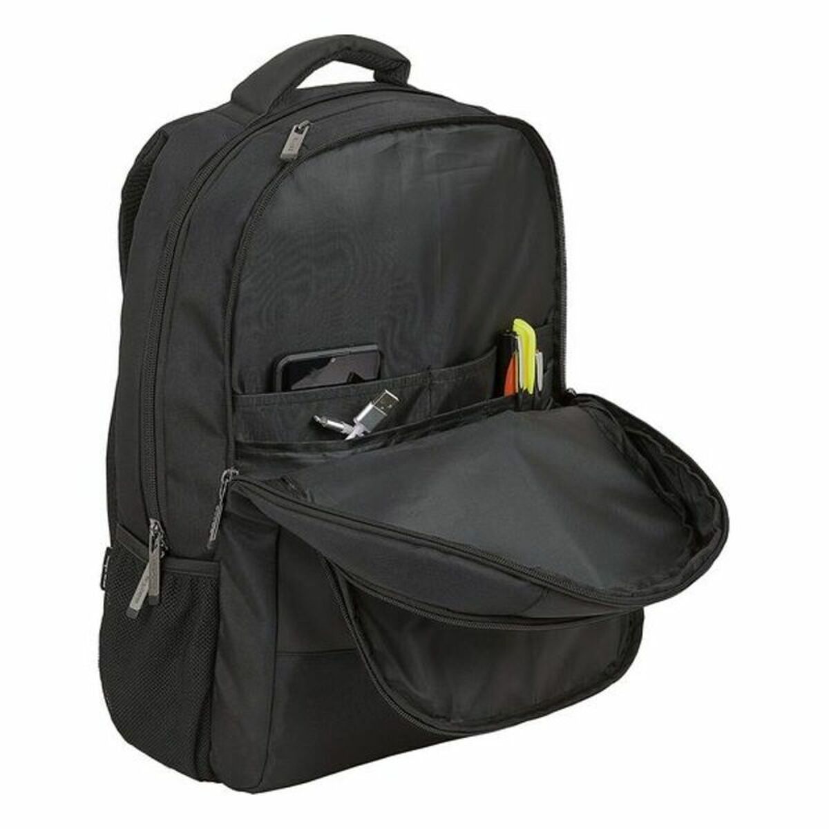 Sac À Dos Pour Portable Et Tablette Avec Sortie Usb Safta 15,6''