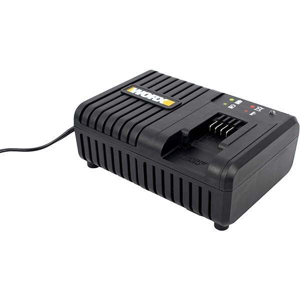 Battery Charg. Fast  20V 6A For 2.0 - 6.0Ah Li-Ion Batteries Worx