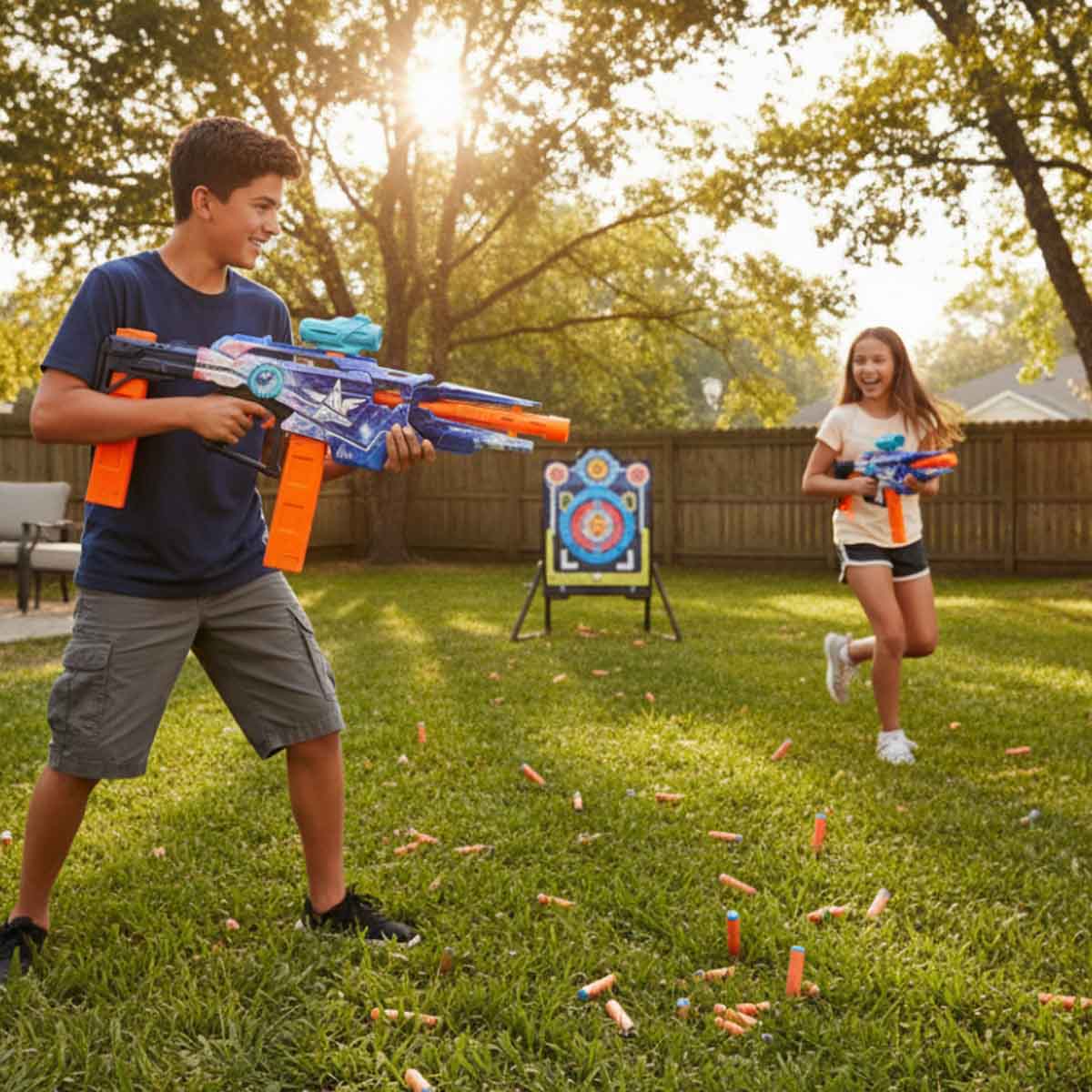 Nerf Automatic Toy Gun