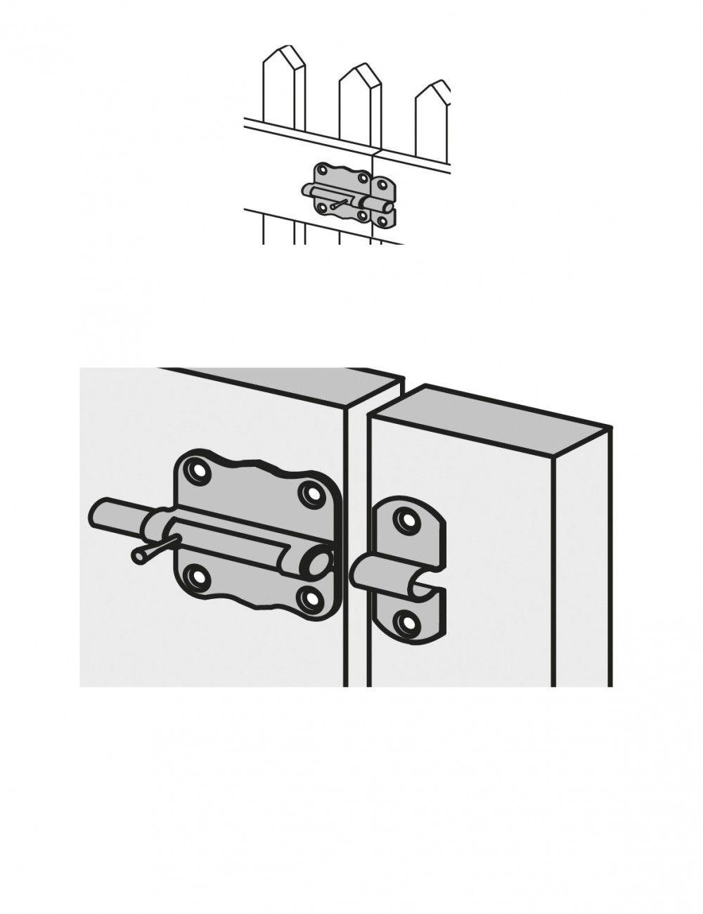 Verrou À Poussoir Acier Hettich, L.33 X L.35 Mm