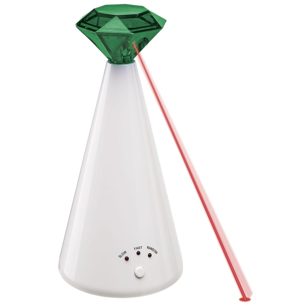 Jouet Électronique Pour Chats Phantom Blanc Ferplast