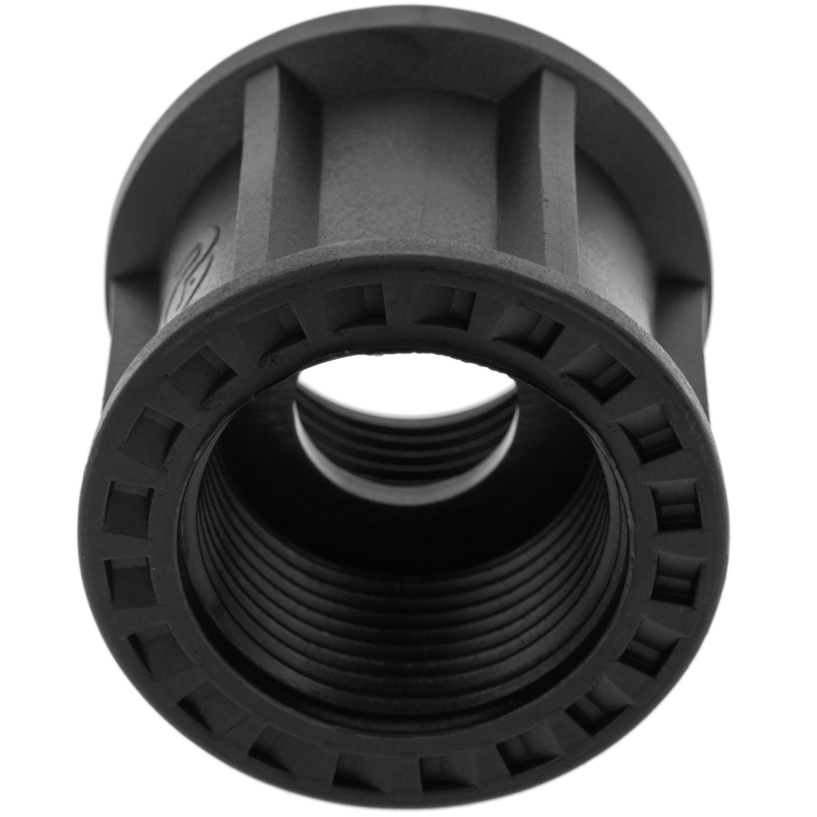 Manchon adaptateur d'haltères - HURRISE - Noir - Convertit 25 mm à 50