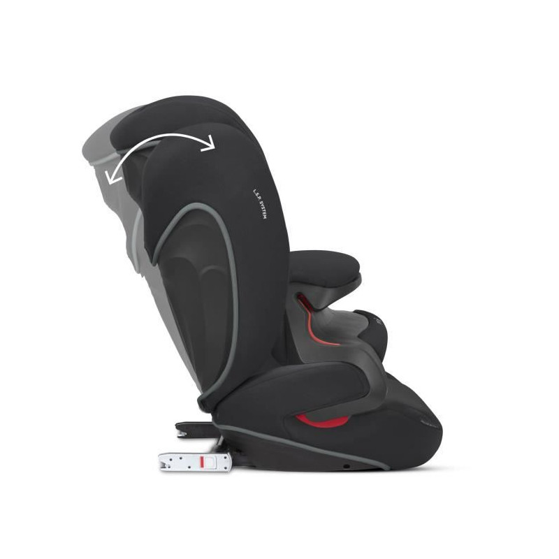 Cybex Pallax B2-fix Siege Auto Volcano - Isofix - Groupe 1/2/3 - Noir