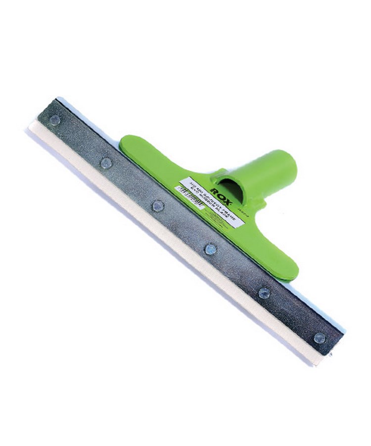Rox® squeegee - white rubber - complete 300mm x 25mm