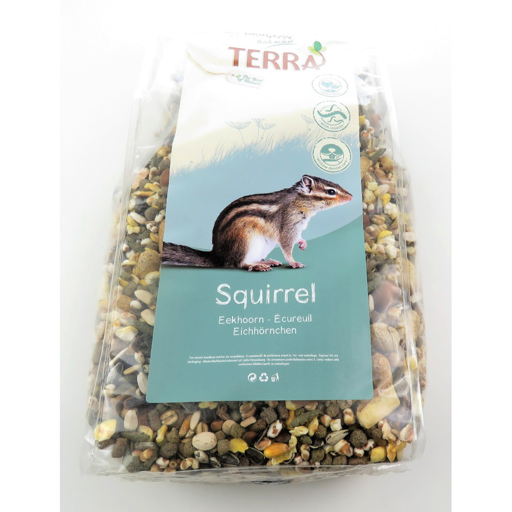 image: Image: Nourriture Écureuil 1.25 Kg Terra Vadigran