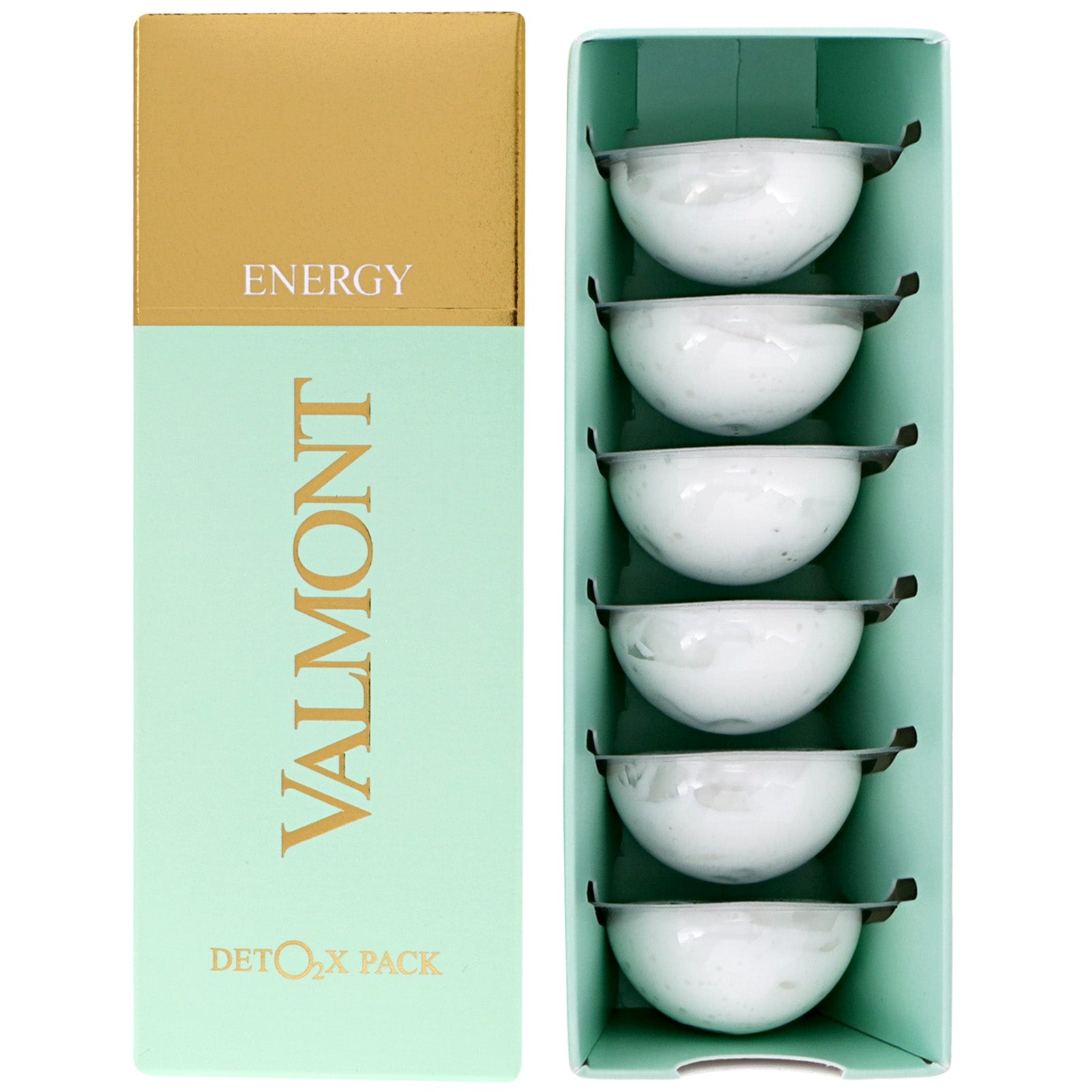 Valmont Energy DETO2X Pack 6 x ansiktsmasker dam – bild 2