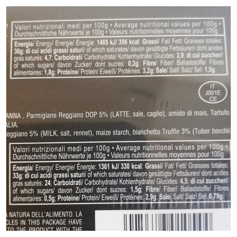 Cinq Délices Italiennes À Latruffe - Crème Sel Miel Spécialité Et Sauces Aux Truffes GIULIANO TARTUFI