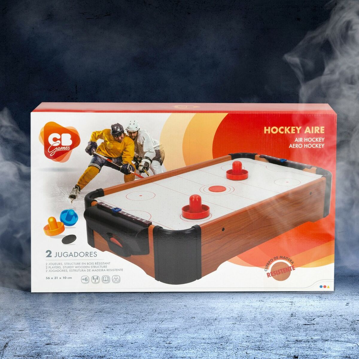 Table De Hockey Colorbaby 56 X 10 X 31 Cm (2 Unités)