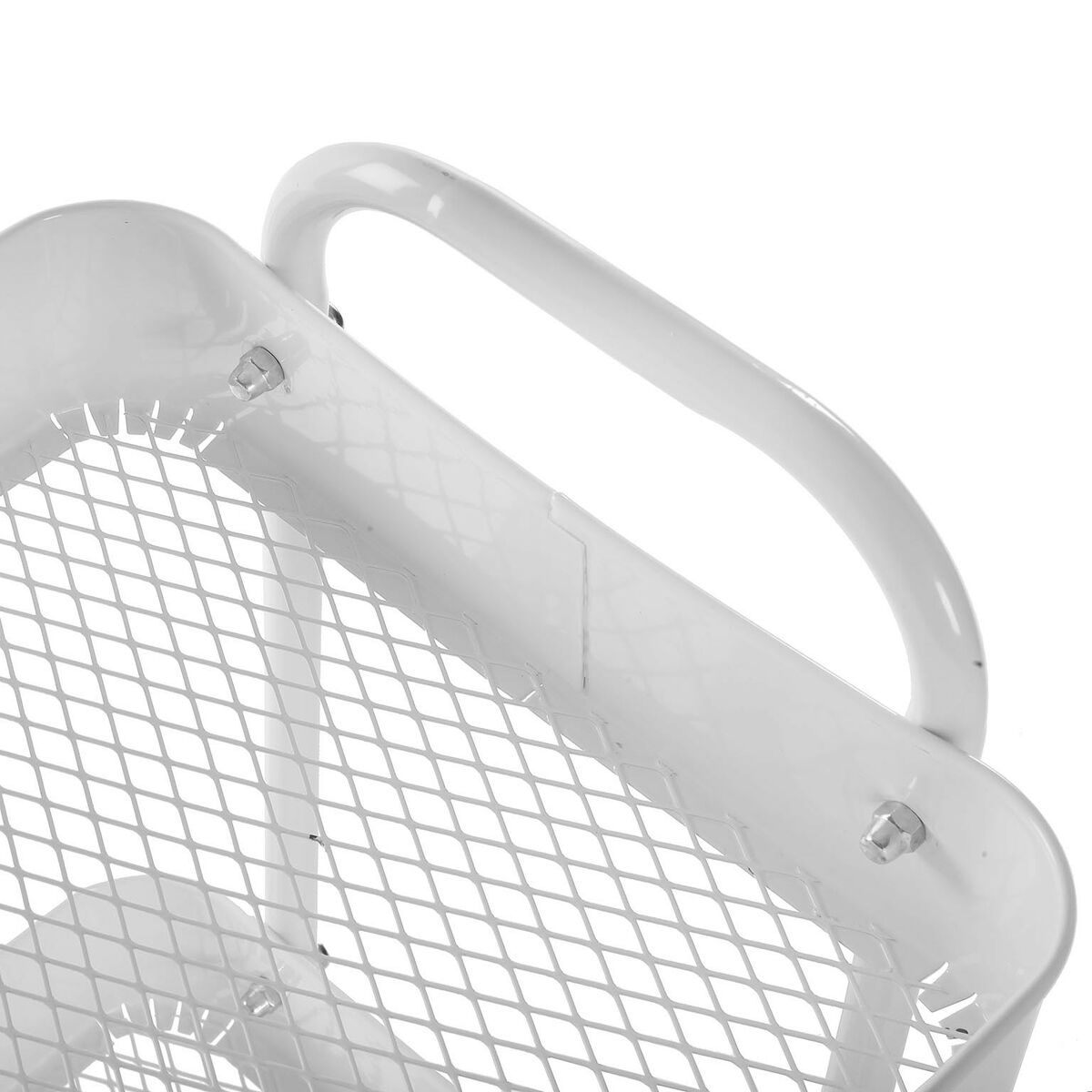 Chariot De Cuisine Versa Blanc 30 X 76 X 46 Cm Fer