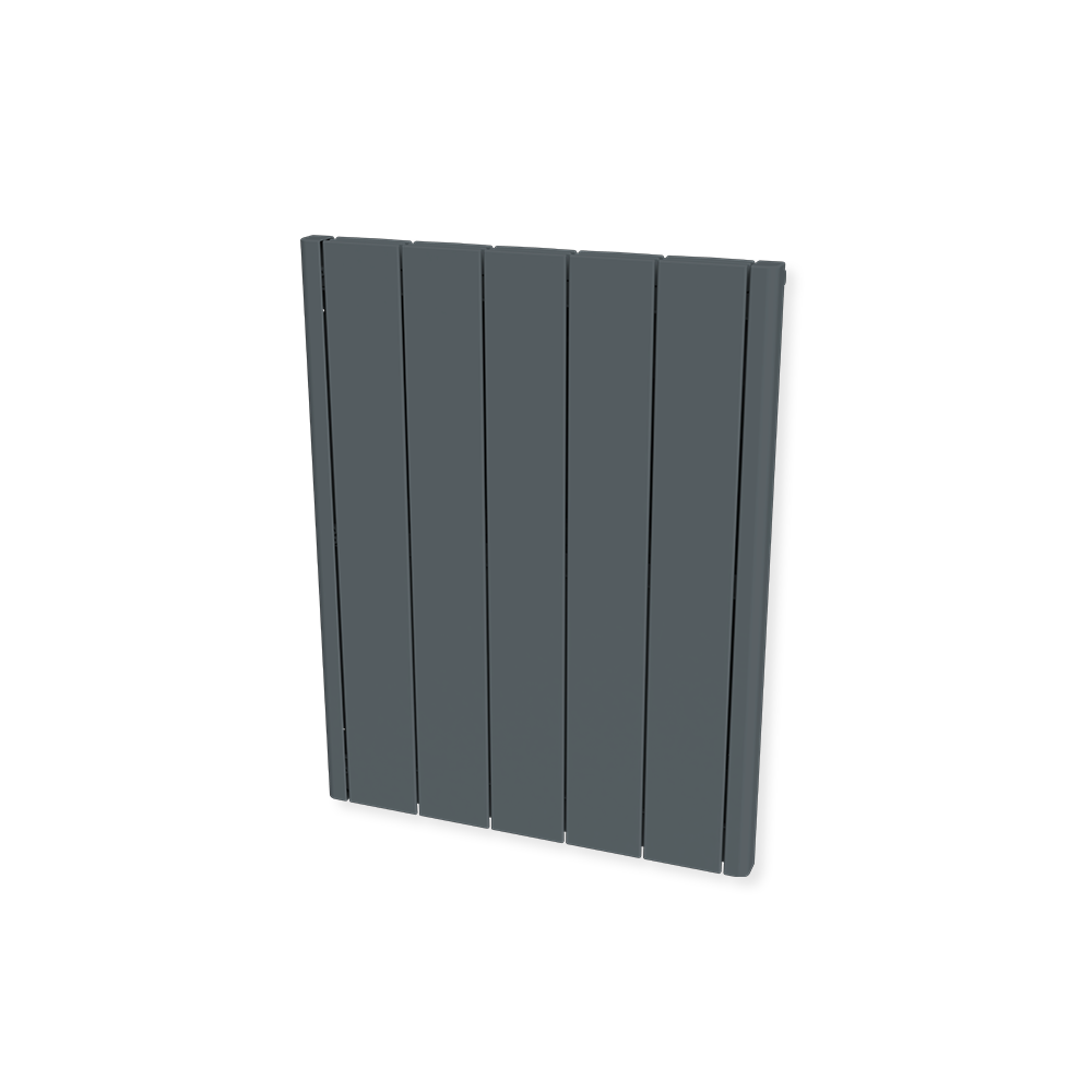Radiateur À Inertie Céramique Anthracite 1000w