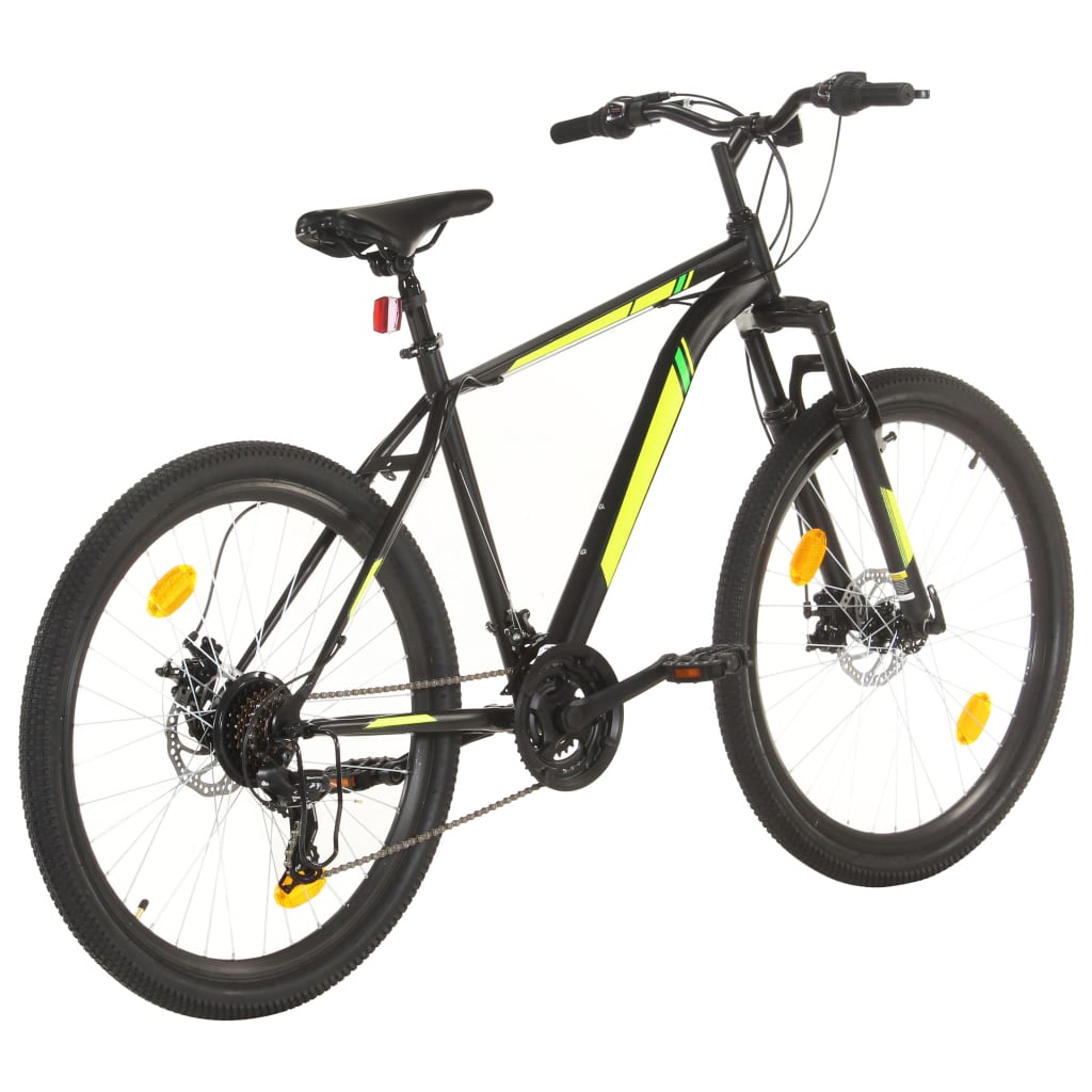 Vélo De Montagne 21 Vitesses Roues De 27,5 Pouces 50 Cm Noir Vidaxl