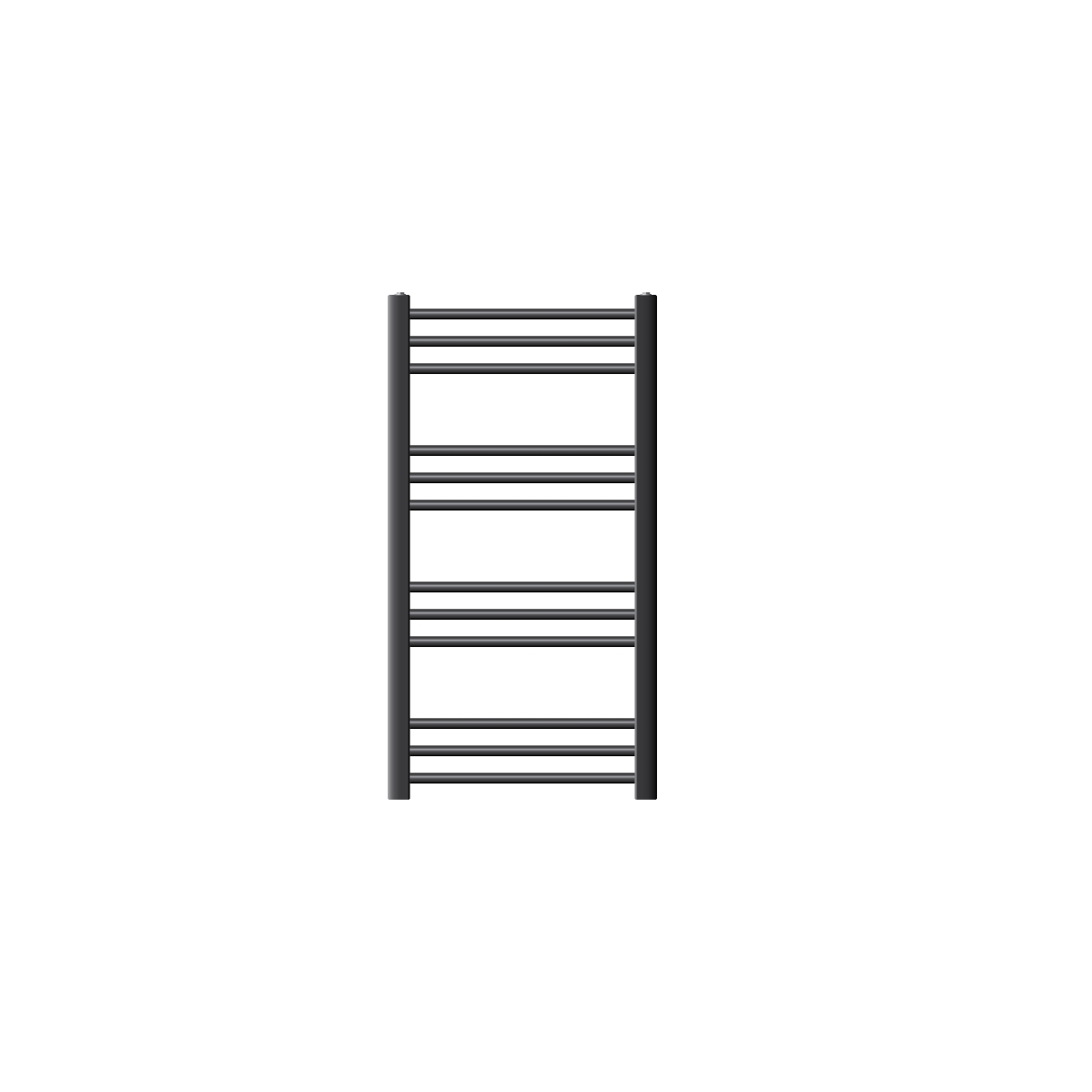 Radiateur De Salle De Bains Sahara 500x800 Mm Anthracite Avec Raccordement Latéral