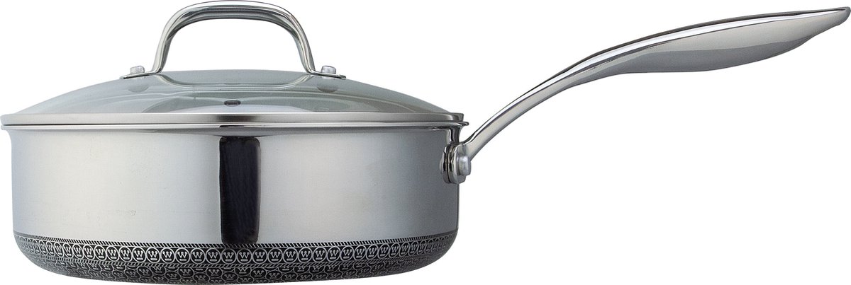 Westinghouse - Black Signature - Poêle À Frire Avec Manche 24 Cm - Induction - Sauteuse - Noire