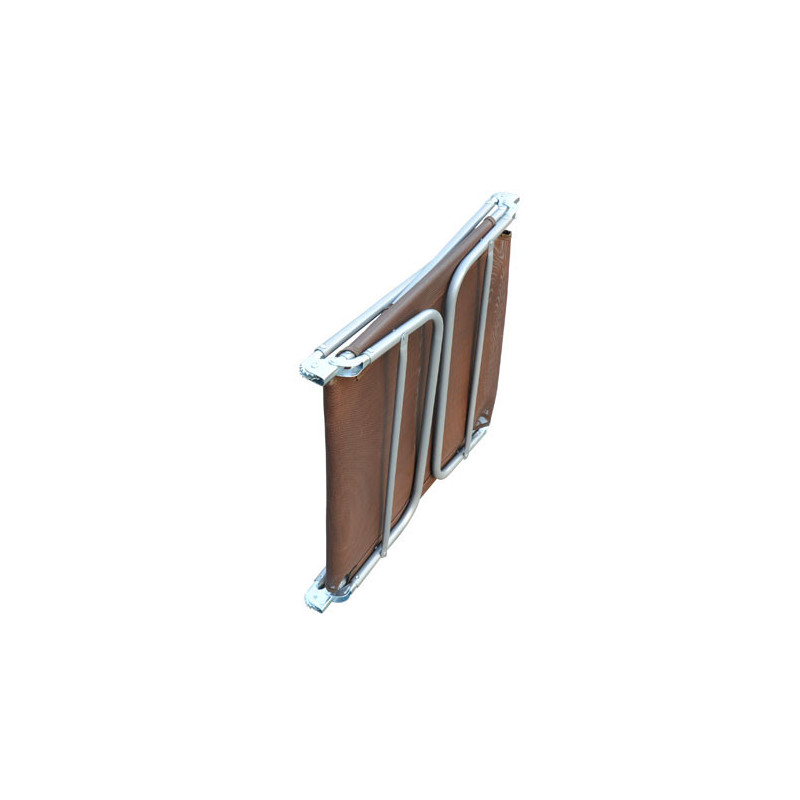 Chaise Longue Pliante Beauty - Chocolat