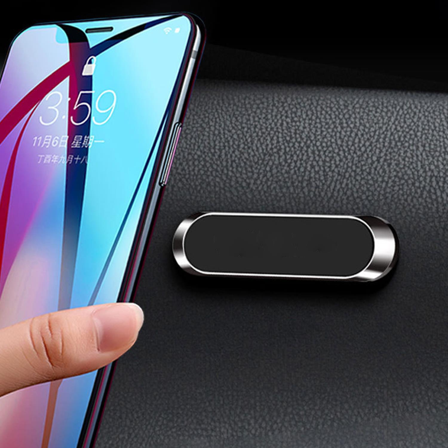 Support Téléphone Voiture Universel TUKEFEV - Patch Dashboard 360°, Pliable, Compatible Tous Smartphones