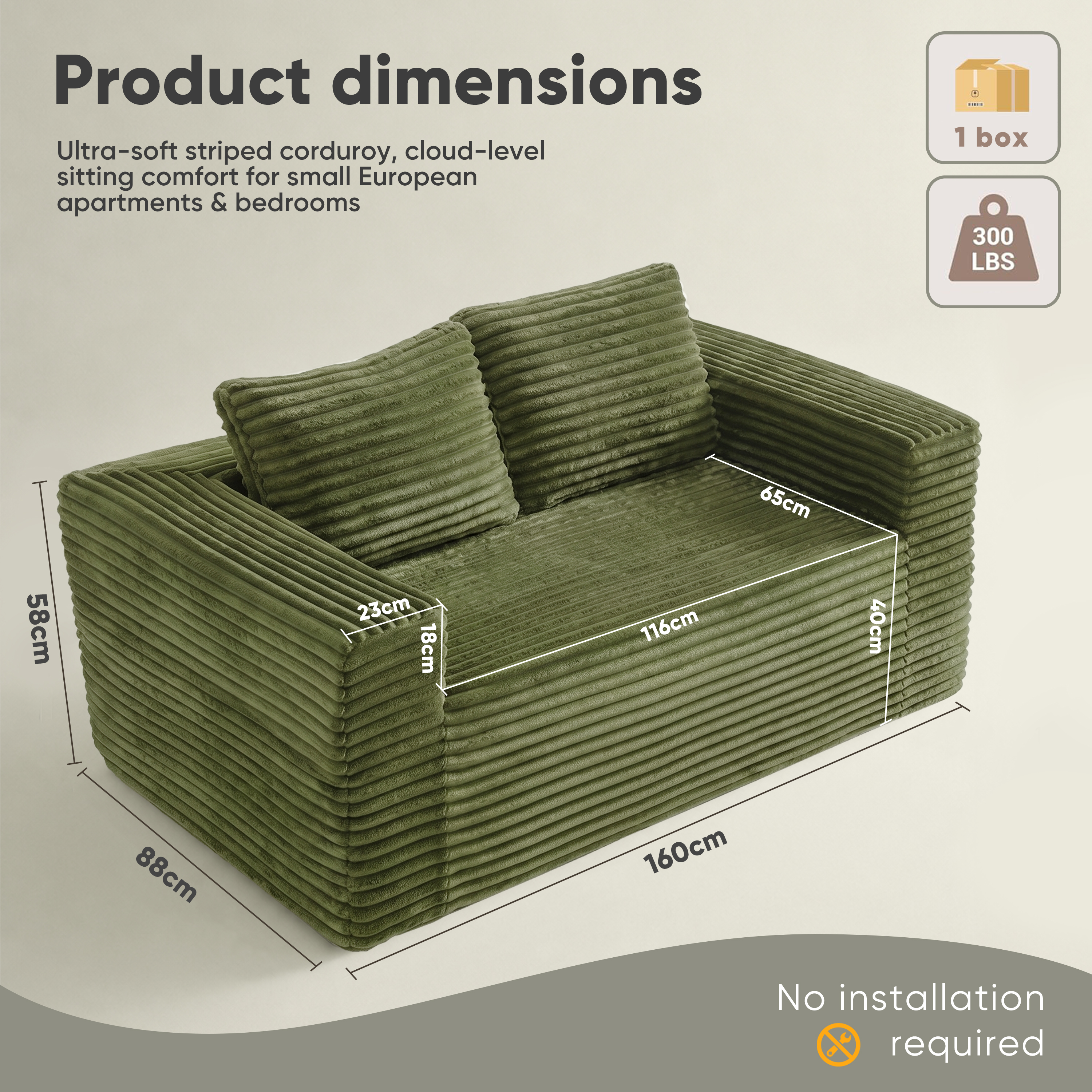 Dimensions du produit