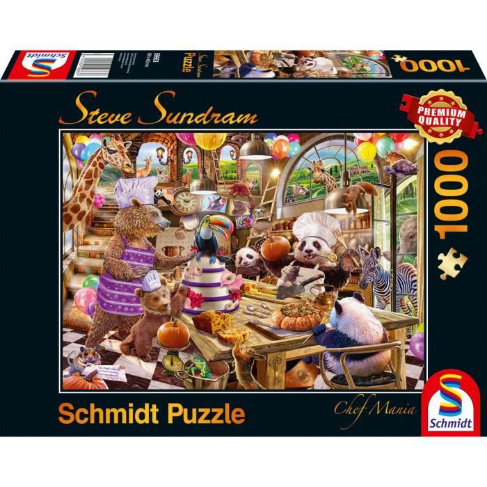 Puzzle Chef Mania, 1000 Pcs