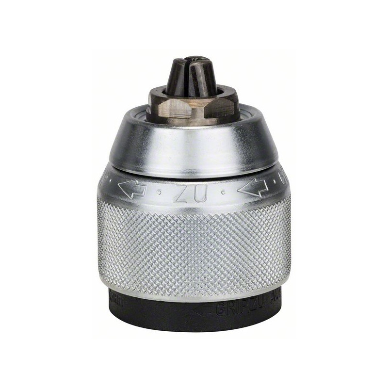 Mandrin Automatique Chromé Pour Perceuse À Percussion 1,5 À 13mm 1/2 20 Bosch