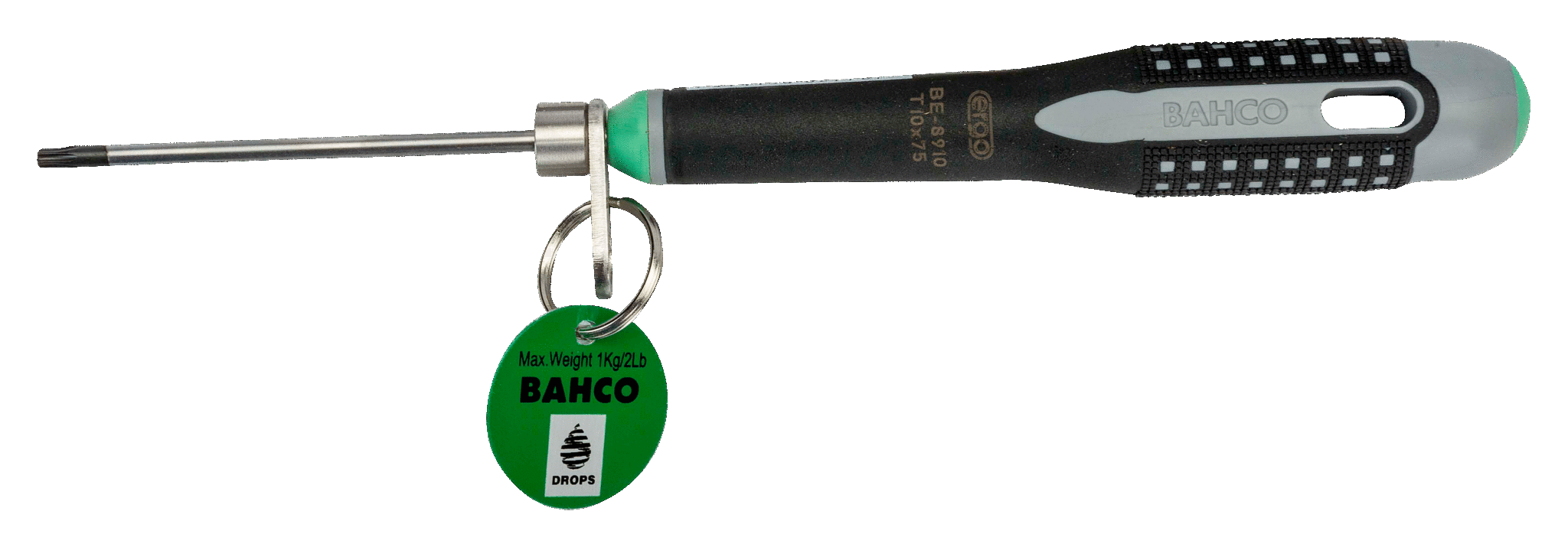 Tournevis Ergo™ T10 X 75 Mm Pour Vis Torx Avec Mandrin De Sécurité Tahbe-8910 Bahco