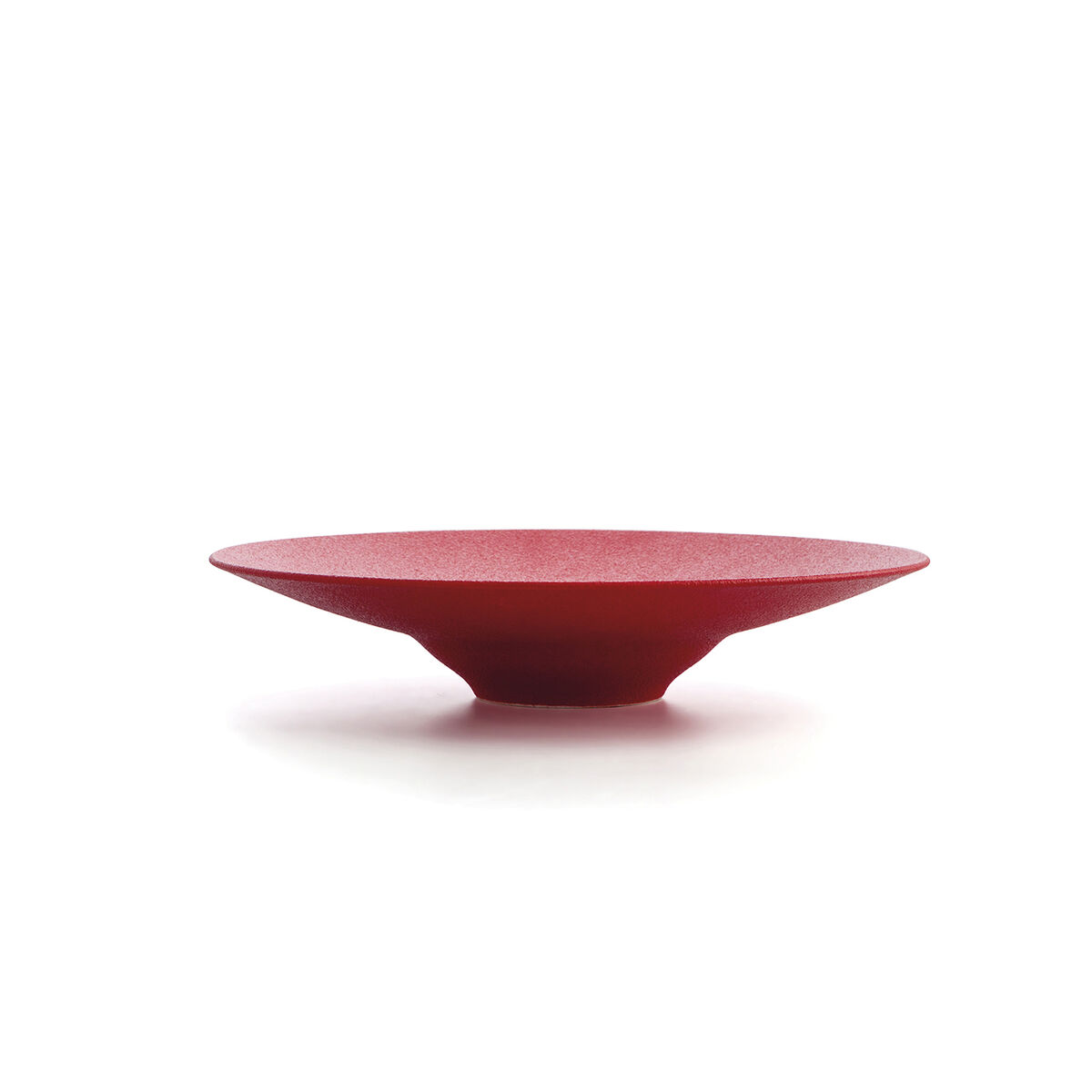 Assiette Creuse Ariane Antracita Céramique Rouge (ø 28 Cm) (6 Unités)