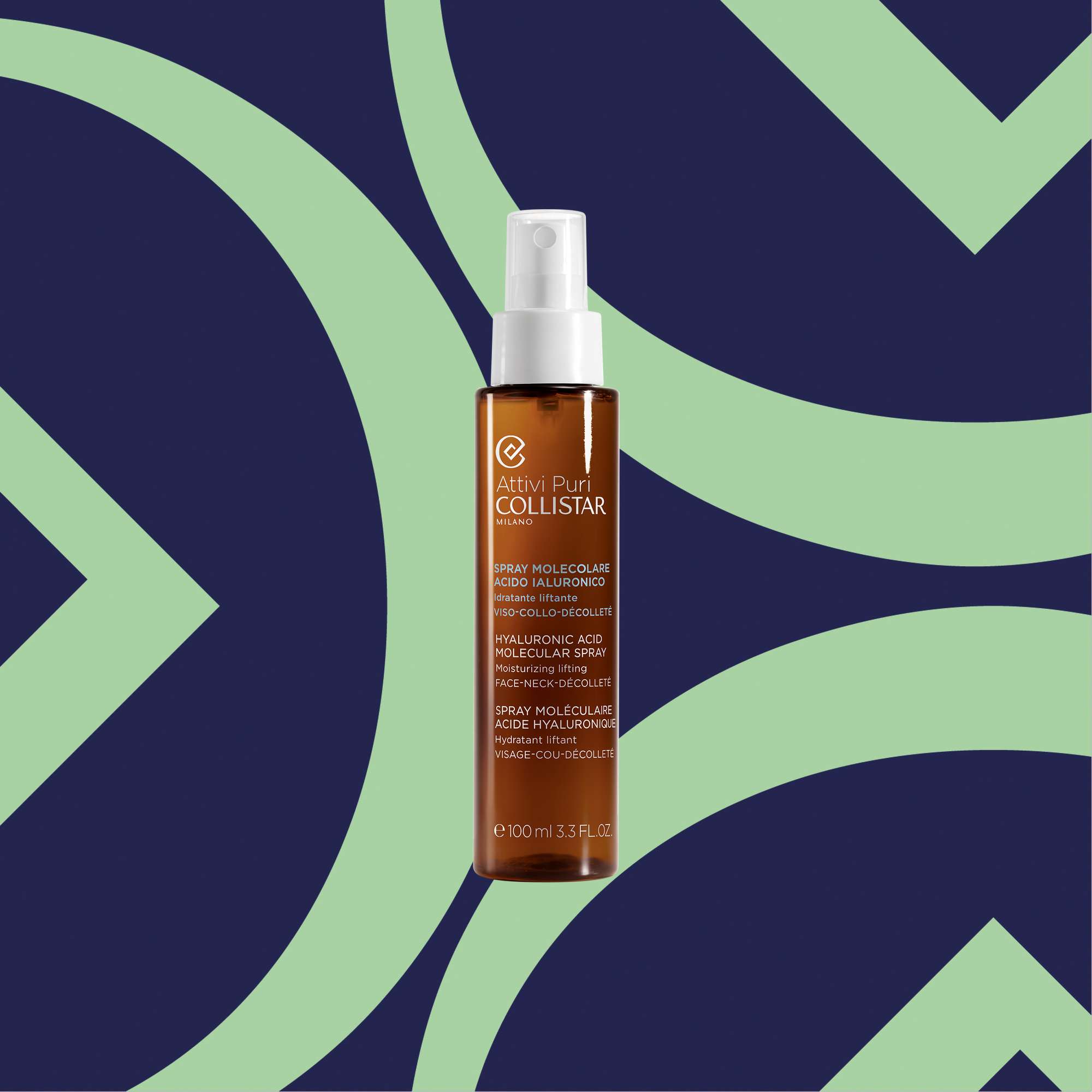 Collistar Face Attivi Puri Hyaluronic Acid Molecular Spray serum dam – bild 2