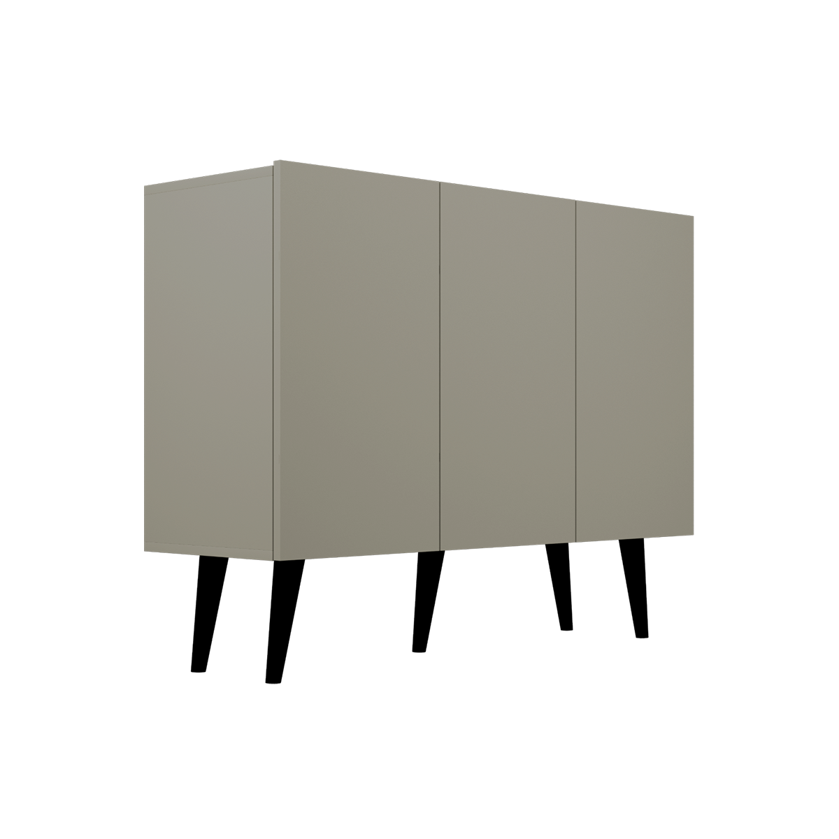 Commode 3 Portes Toronto - Gris