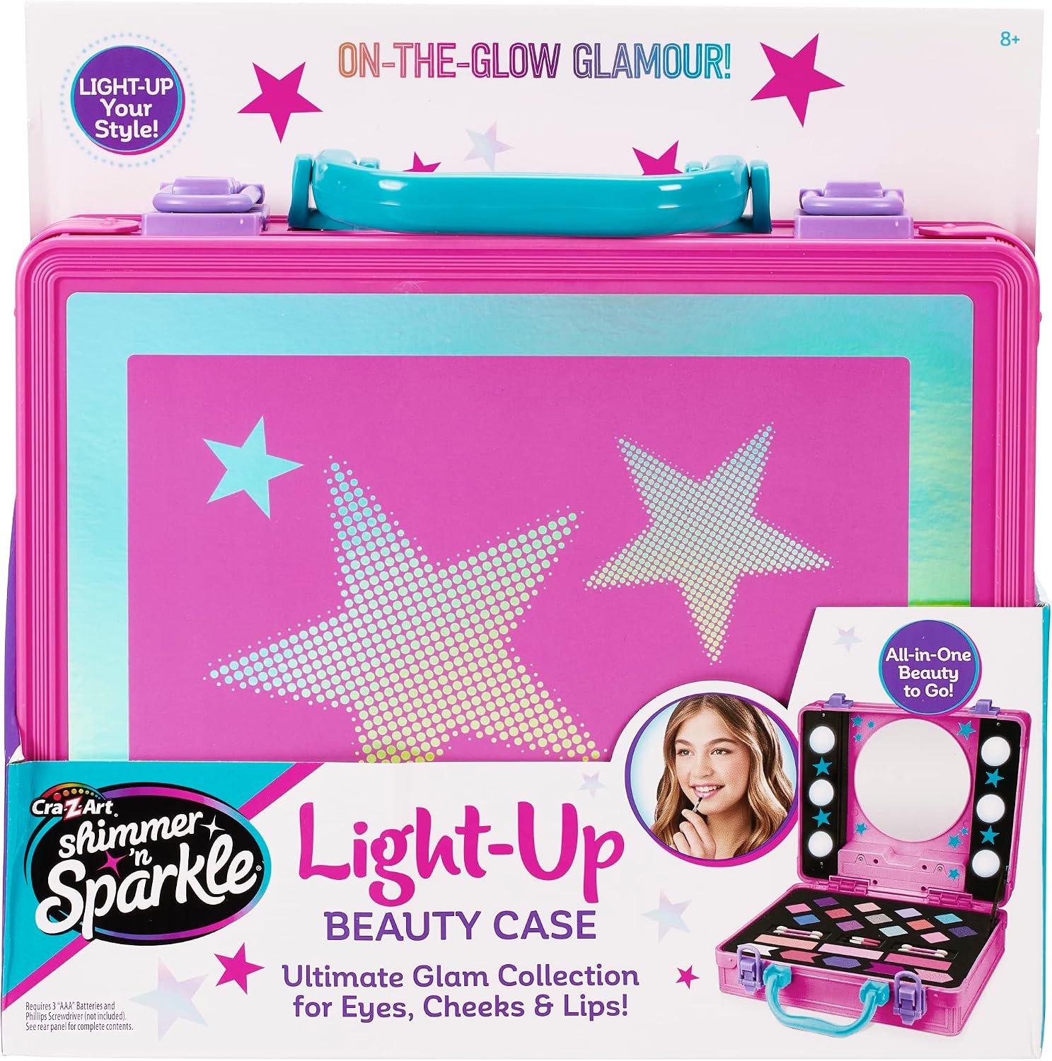 Cra-Z-Art Shimmer 'N Sparkle Kids Cra-Z-Art Cosmetics & Fashion Activity Set