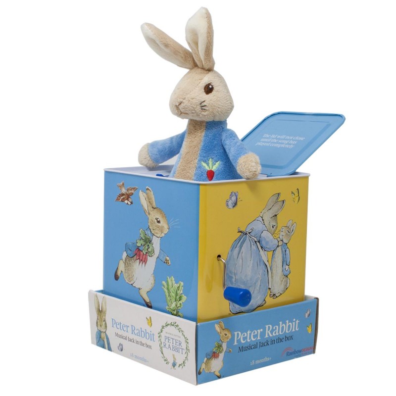 Jack In The Box Musical Pierre Lapin Original