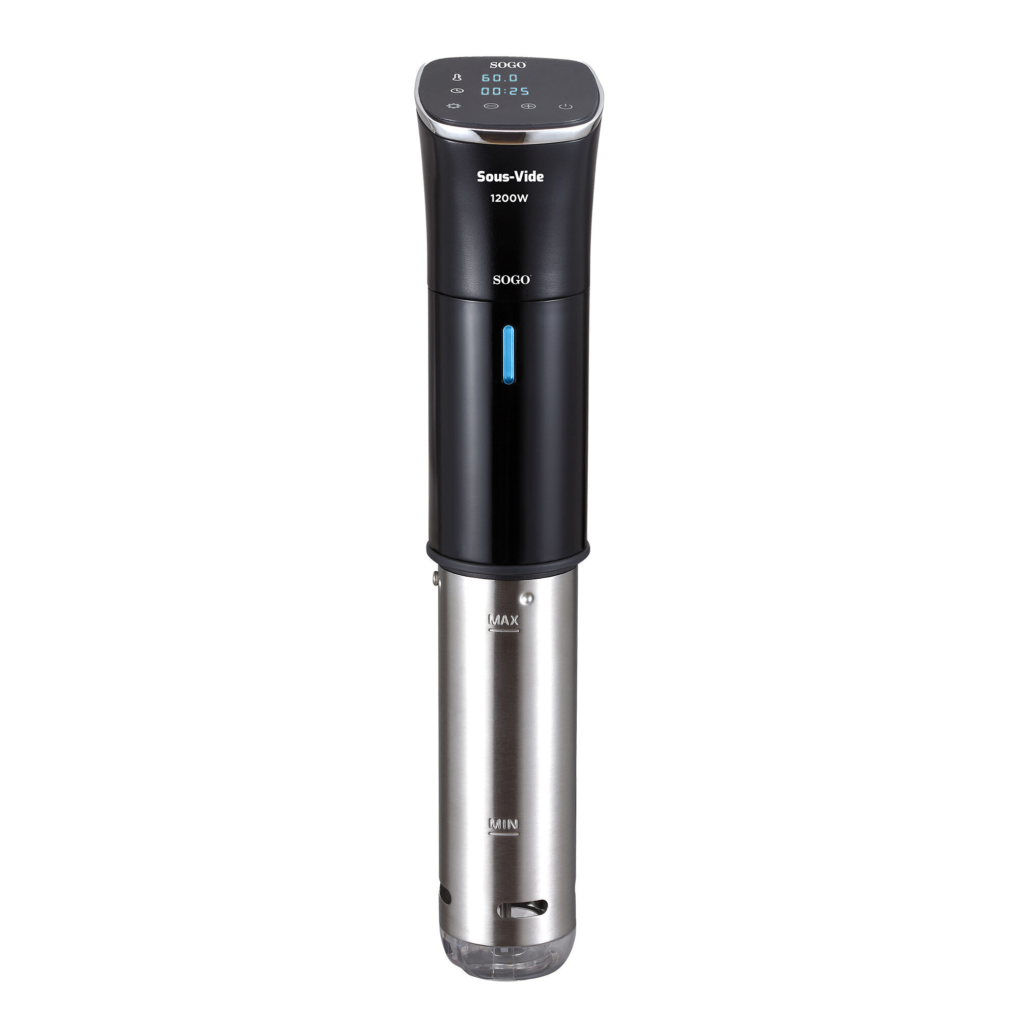 SOGO Sous Vide Elettrico 1200W - Termocircolatore Digitale per Cottura Lenta, Controllo Temperatura, Protezione Surriscaldamento, 15L