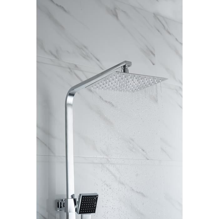 Colonne De Douche Encastrée Circle Chrome - Réflex Boutique