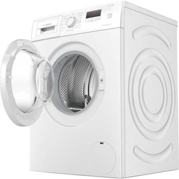 Lave-linge Hublot Bosch Waj28067fr Ser2 - 7 Kg - L59,8cm - 1400 Trs/min - Blanc Bosch