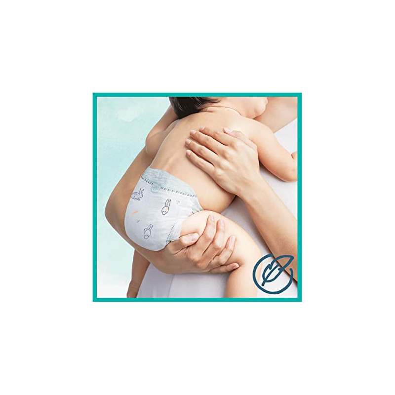 Pampers Couches Taille 1 (2-5 Kg), Harmonie, 140 Couches Bébé (lot De 4 X 35)