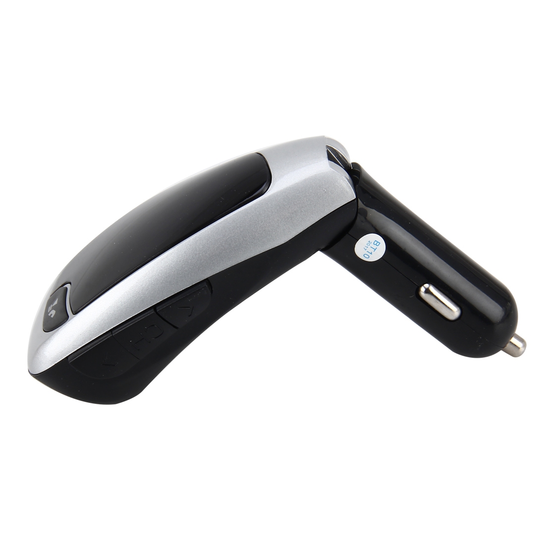 Transmetteur Fm Voiture Émetteur Bluetooth Mains Libre Argent Yonis