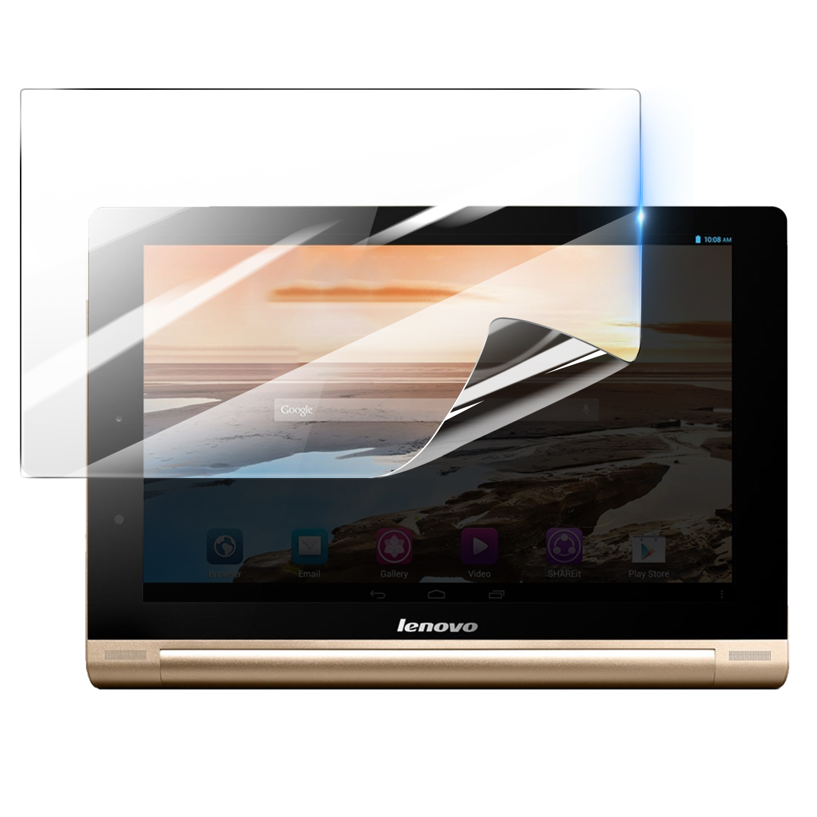 Protection Écran pour Lenovo Yoga Tablet 10 HD Plus en Hydrogel Antichoc Transparent