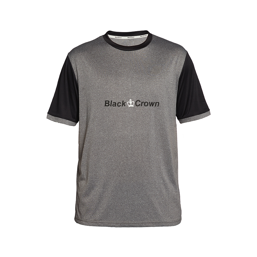 Camiseta Black Crown  Milan Gris