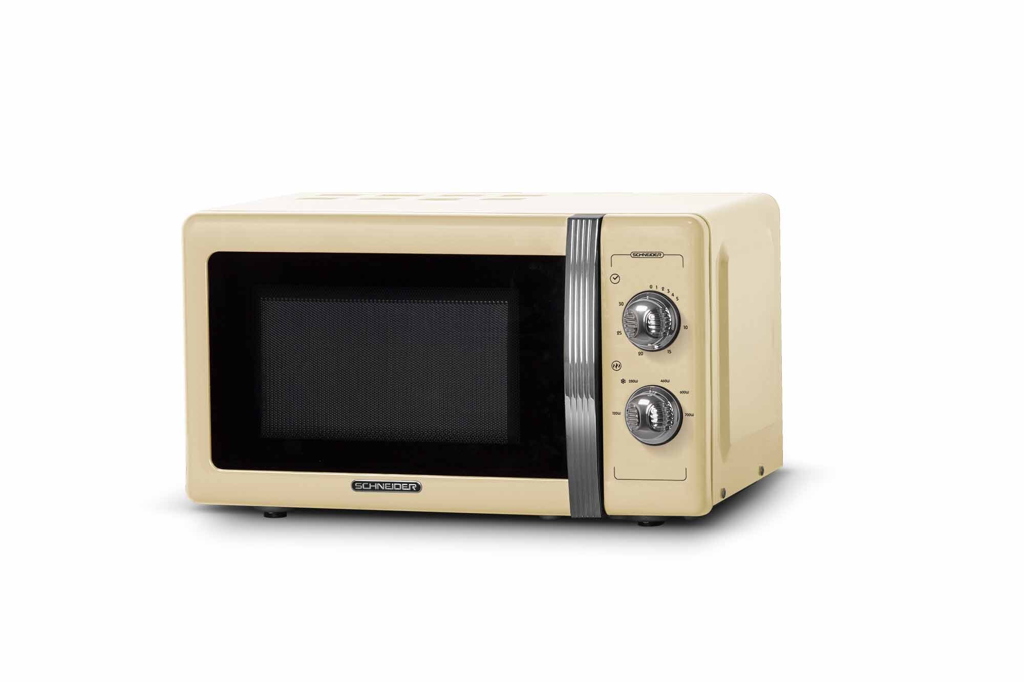 Micro Ondes Vintage Smw20vcr 700 Watts 5 Niveaux De Puissances Fonction Décongélation