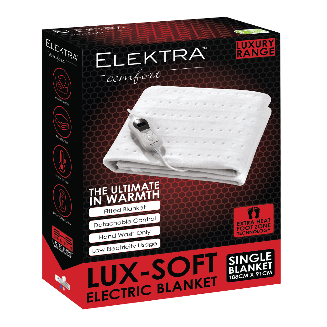 Electric Blanket Single STD Fitted
