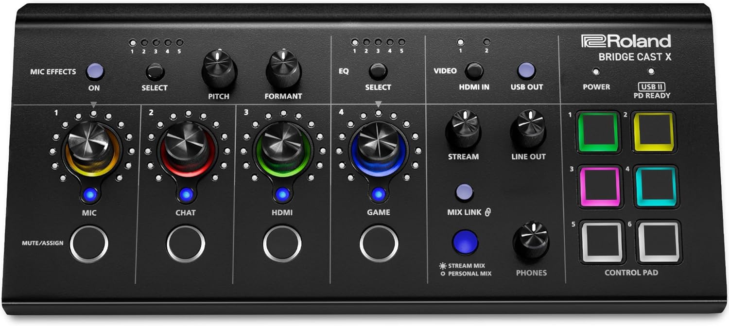 Roland Dj Mixer 4 Channels