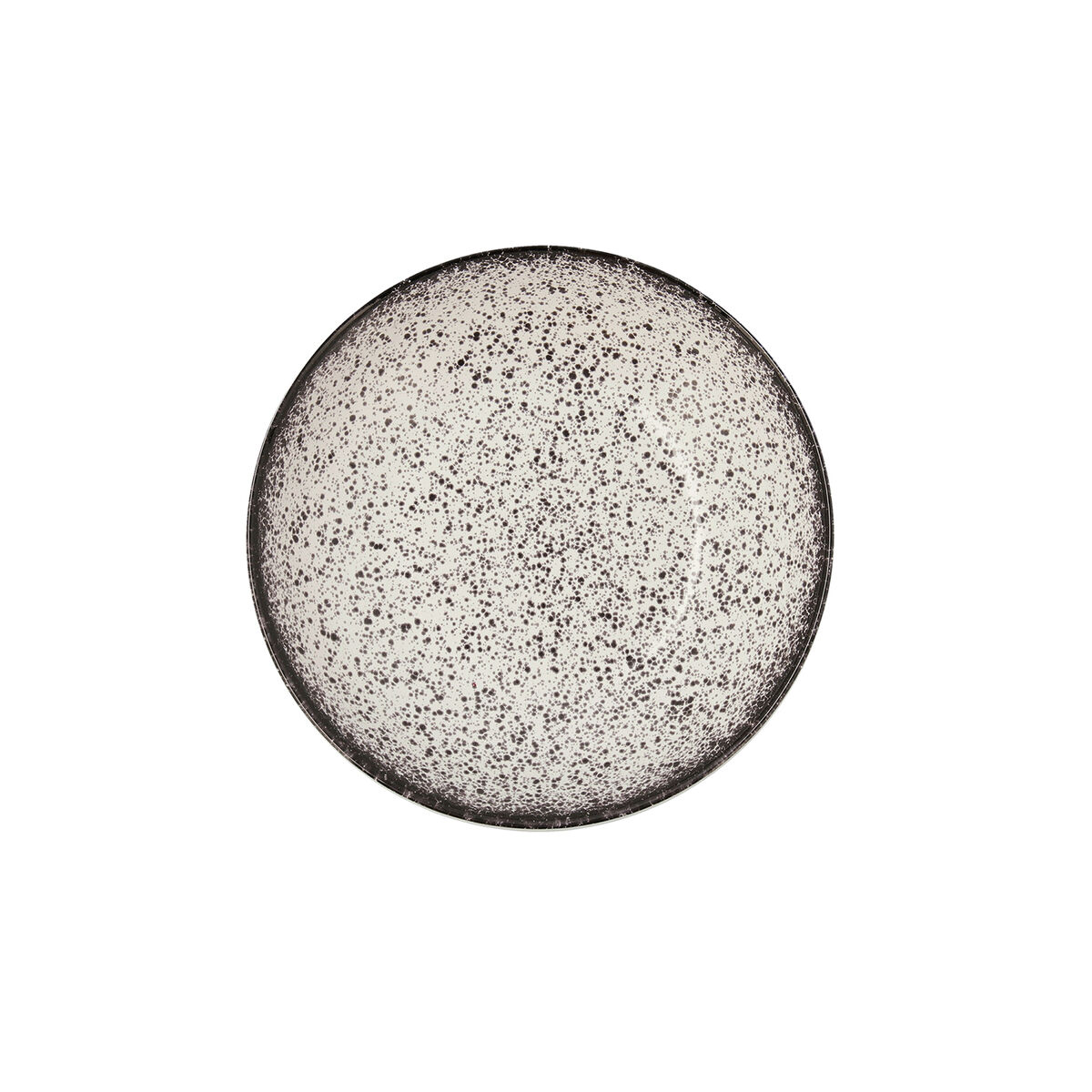 Assiette Creuse Ariane Rock Céramique Noir (ø 21 Cm) (6 Unités)