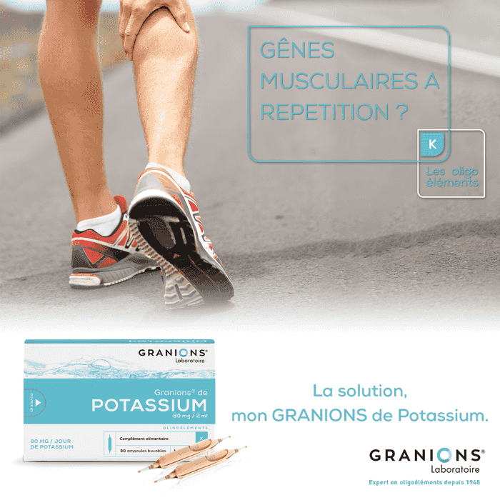 Granions De Potassium GRANIONS