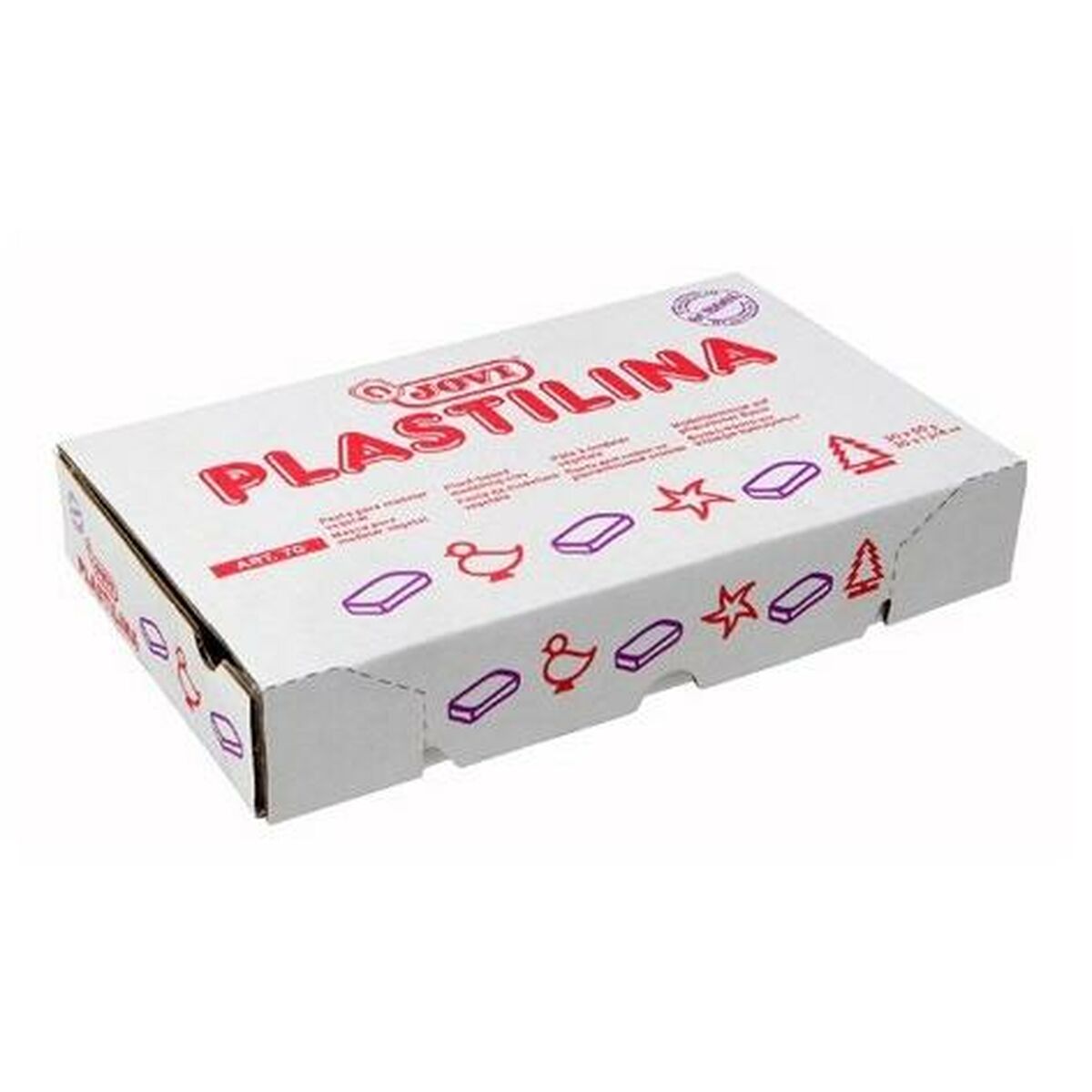 Pâte À Modeler Jovi Blanc (30 Unités)