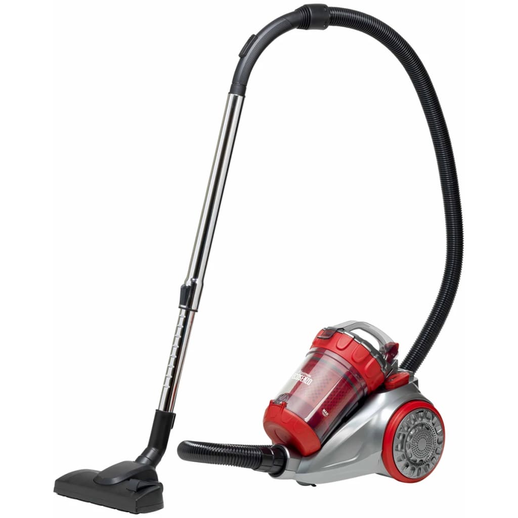 Bestron Aspirateur Sans Sac Ecozenzo Plus Rouge Et Argenté Abl930sr