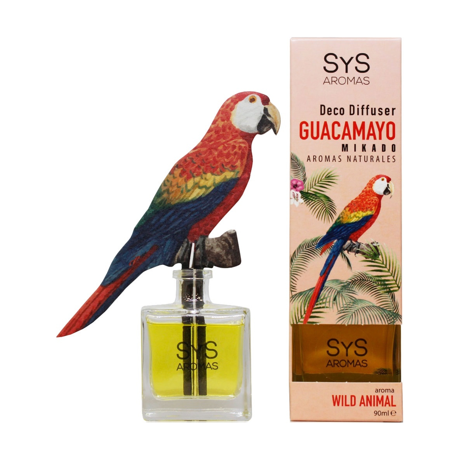 Laboratorio Sys - Désodorisant Sys Diffuseur Ara Animal Sauvage 90 Ml 