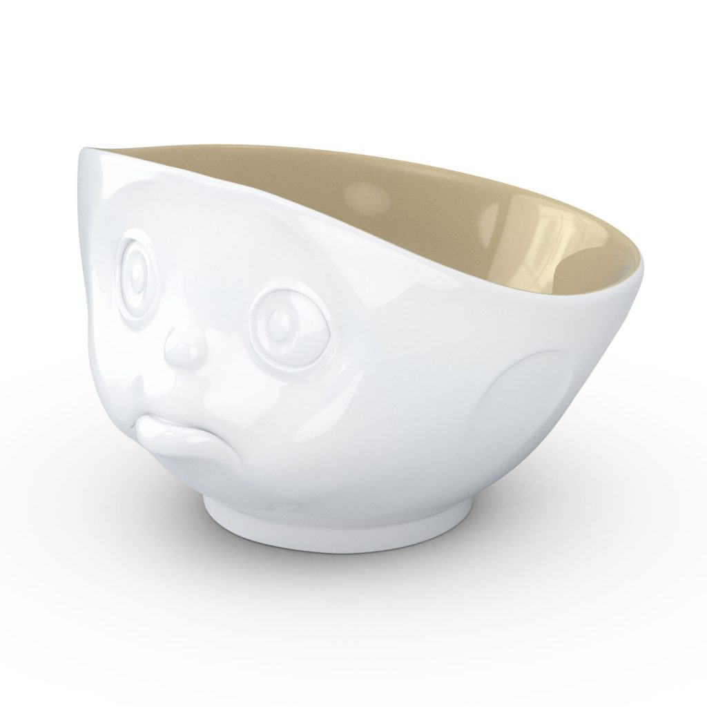 Bol 500ml En Porcelaine Humeur Du Matin Boudeur Tassen – Intérieur Sable
